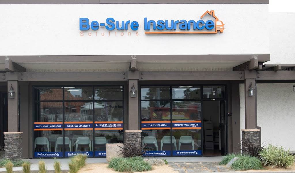 Be-Sure Insurance Solutions | 510 Broadway #6, Chula Vista, CA 91910, USA | Phone: (619) 500-5426