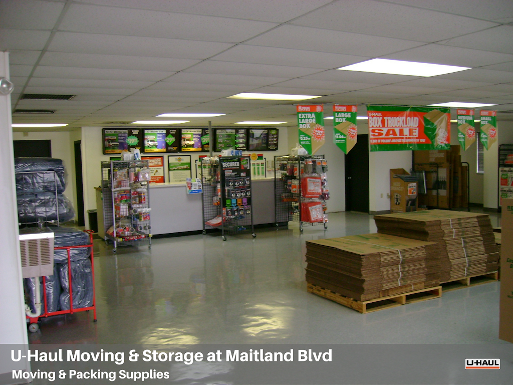 U-Haul Moving & Storage at Maitland Blvd | 7803 N Orange Blossom Trail, Orlando, FL 32810, USA | Phone: (407) 578-2500