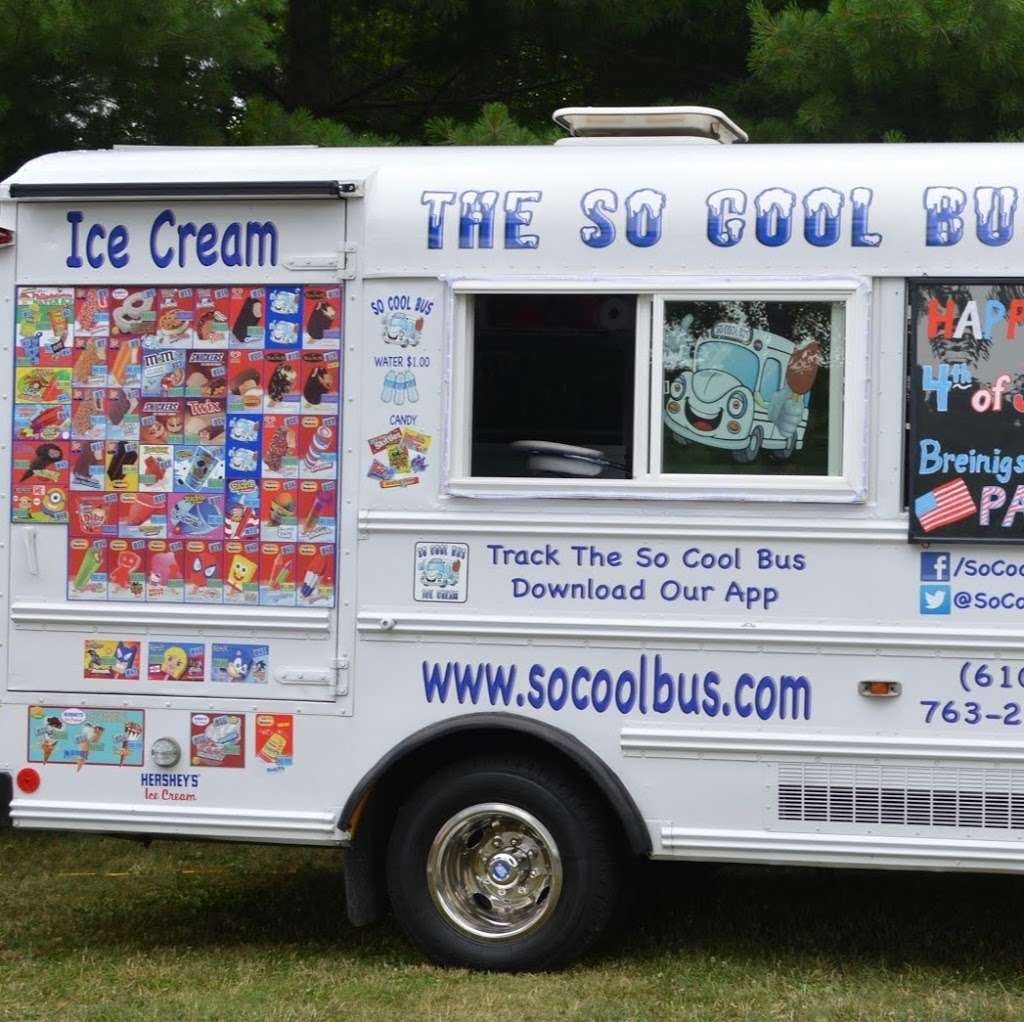 So Cool Bus Ice Cream Truck | 6444 Larch Ln, Macungie, PA 18062, USA | Phone: (610) 763-2551