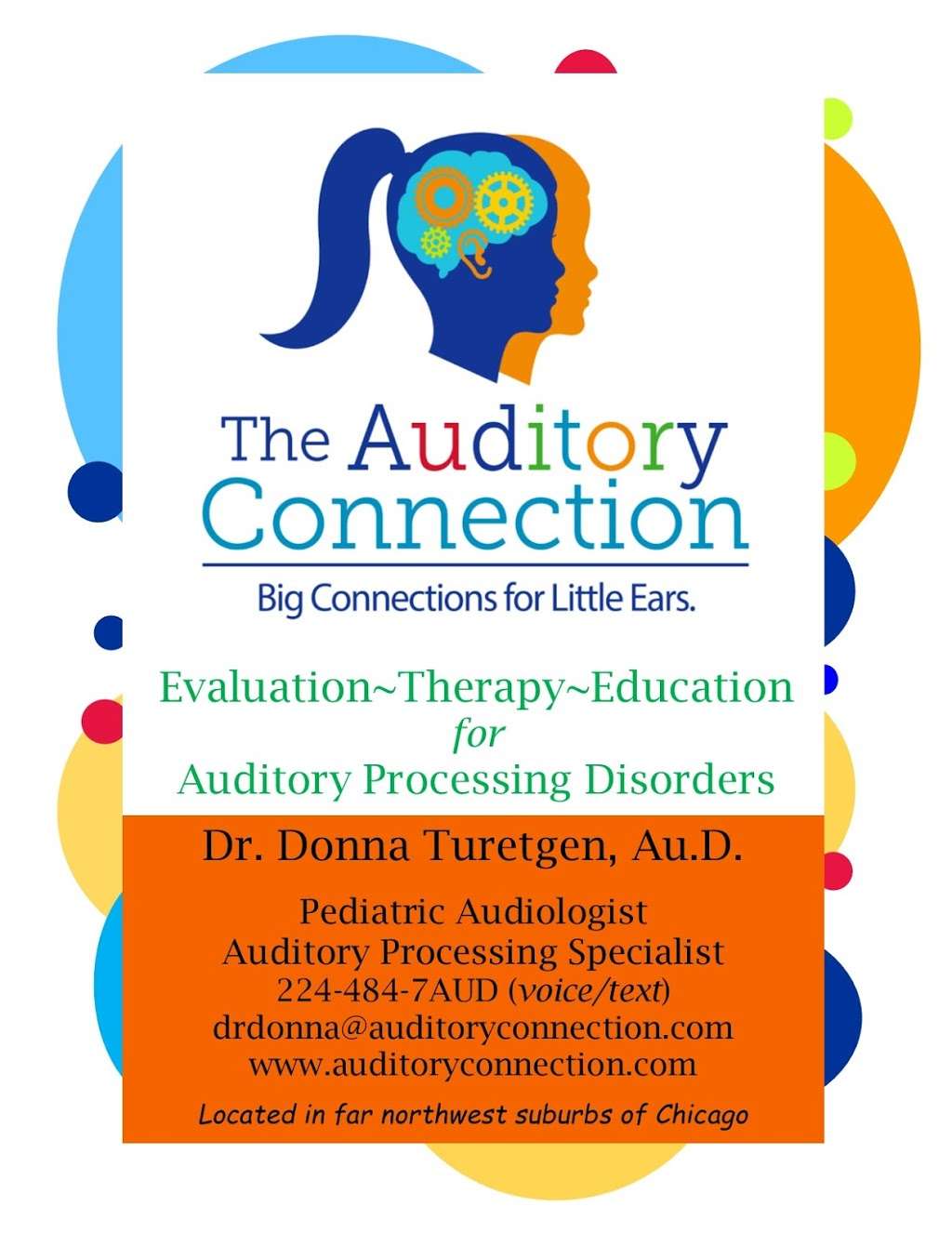 The Auditory Connection | 38 Greenbriar Dr, Gilberts, IL 60136 | Phone: (224) 484-7283