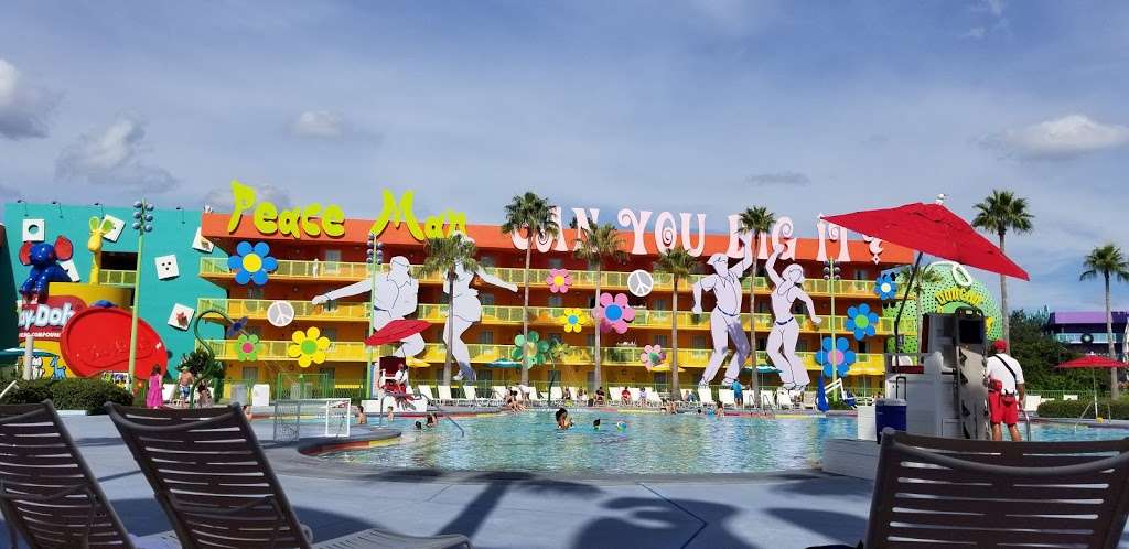 Disneys Pop Century Resort | 1050 Century Drive, Kissimmee, FL 32830, USA | Phone: (407) 938-4000