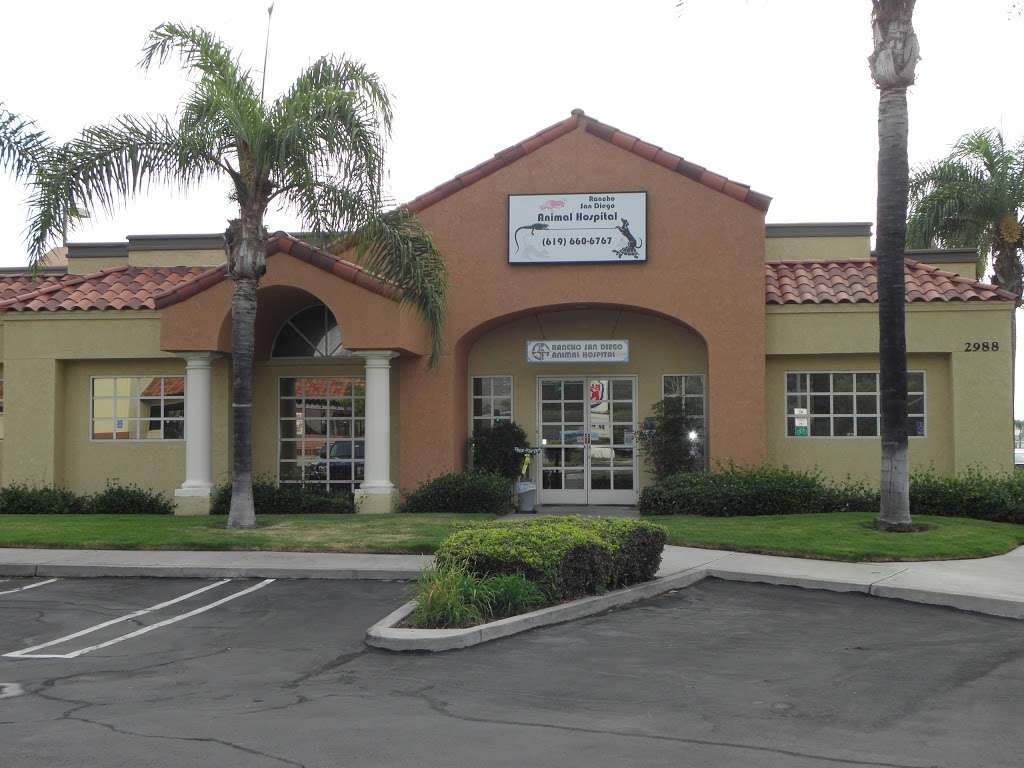 Rancho San Diego Animal Hospital | 2988 Jamacha Road, El Cajon, CA 92019, USA | Phone: (619) 660-6767