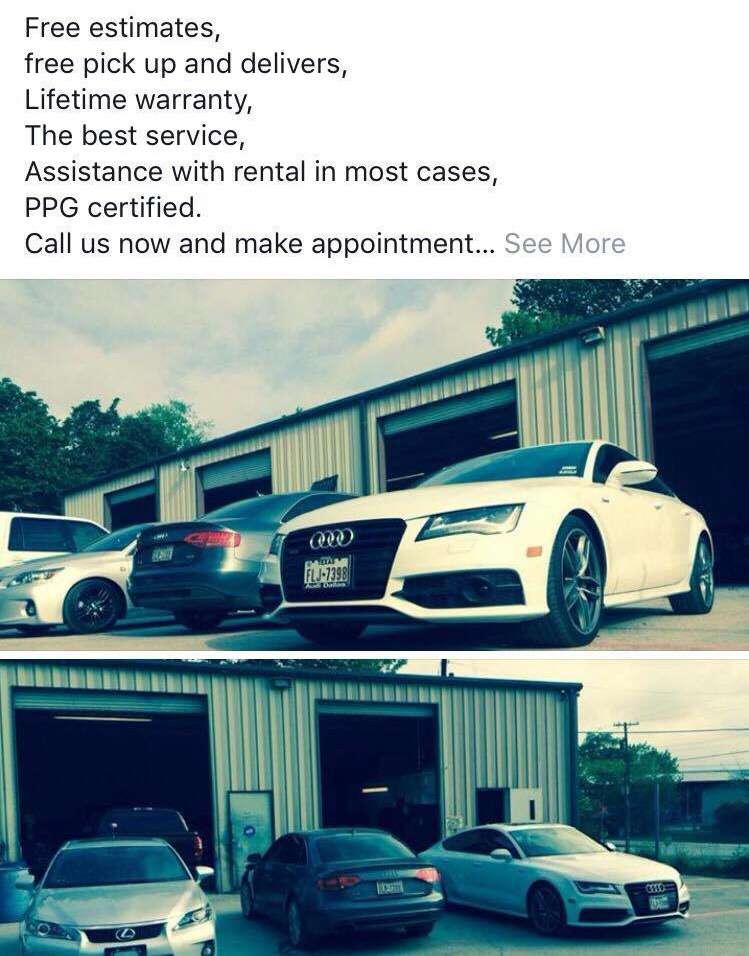 Awesome Auto Body Shop | 2407 Winnequah St, Dallas, TX 75212, USA | Phone: (469) 955-9220