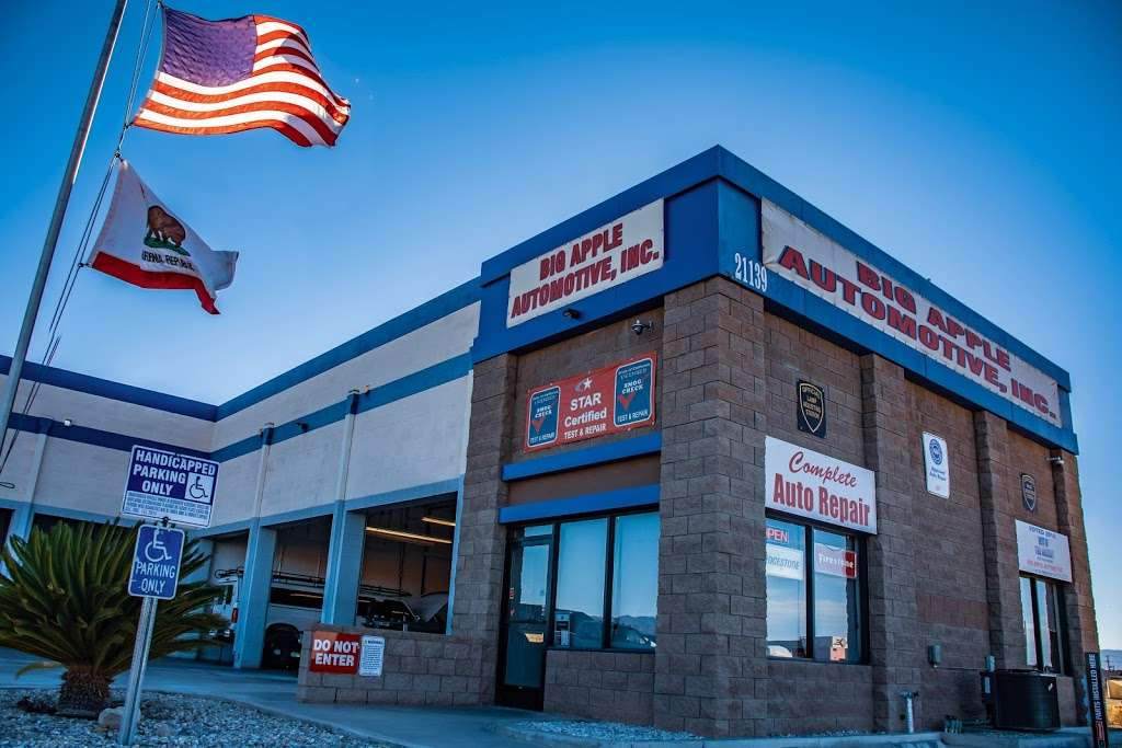 Big Apple Automotive | 21139 Bear Valley Rd, Apple Valley, CA 92308, USA | Phone: (760) 247-6882