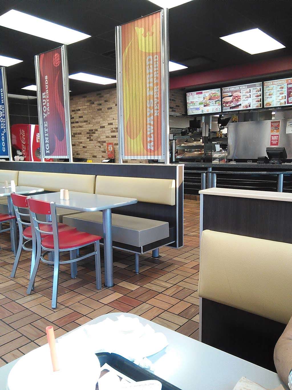 Burger King | 1810 Tappahannock Blvd, Tappahannock, VA 22560, USA | Phone: (804) 443-3151