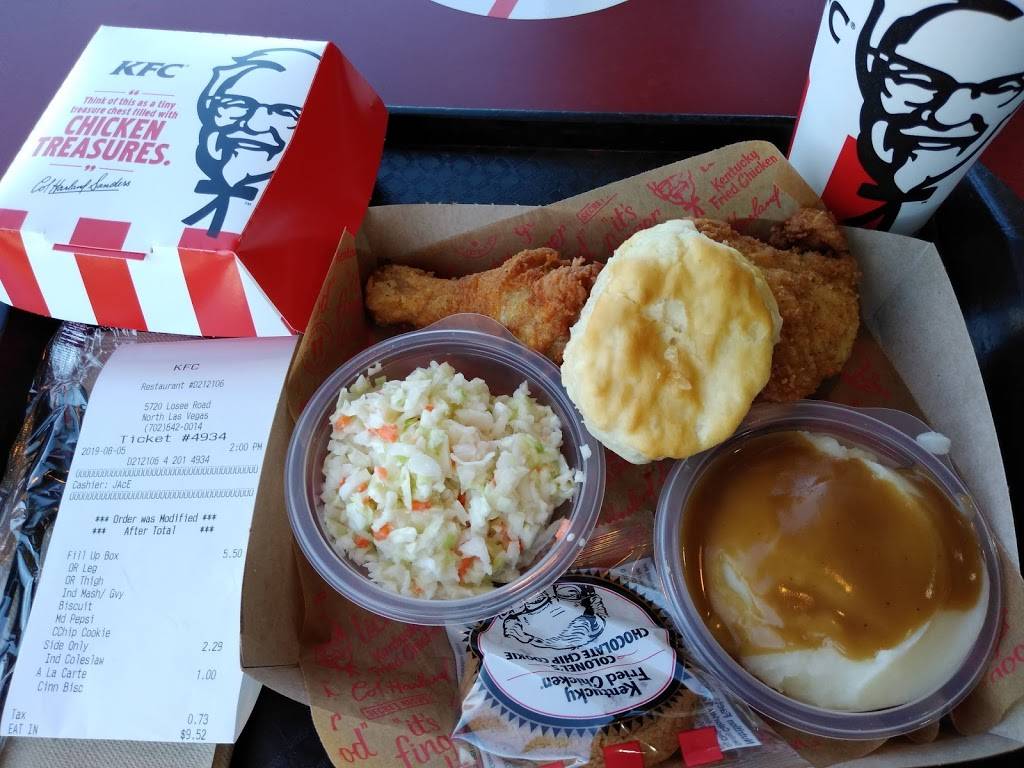 KFC | 5720 Losee Rd, North Las Vegas, NV 89081, USA | Phone: (702) 642-0014