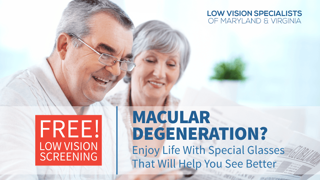 Low Vision Specialist of Maryland and Virginia | 9114 Philadelphia Rd #310l, Baltimore, MD 21237, USA | Phone: (866) 269-3916