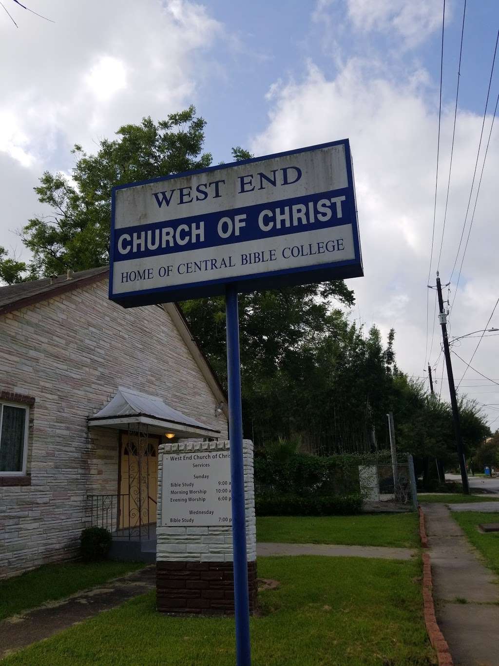 Westend Church of Christ | Houston, TX 77007, USA | Phone: (713) 869-1336