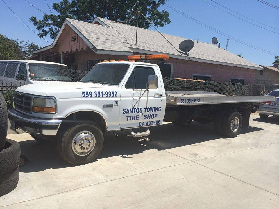 Santos Towing and Tire Shop | 3850 E Church Ave, Fresno, CA 93725, USA | Phone: (559) 351-9952