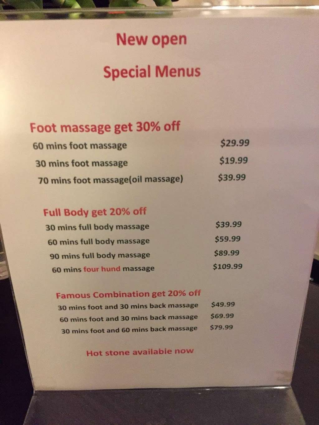 my touch foot spa | 3705 N Belt Line Rd #400, Sunnyvale, TX 75182, USA | Phone: (214) 758-0072