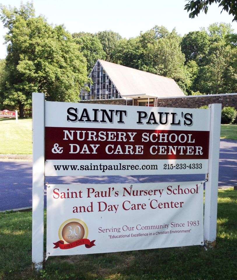 St. Pauls Nursery School and Day Care Center | 800 Church Rd, Oreland, PA 19075, USA | Phone: (215) 233-4333