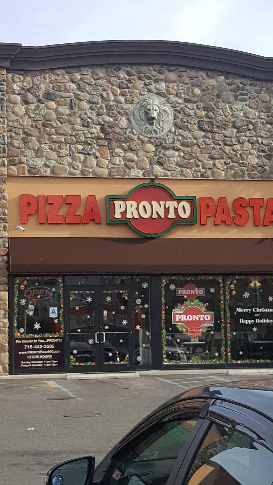 Pronto Pizza Pasta | 1077 Bay St, Staten Island, NY 10305, USA | Phone: (718) 442-3535