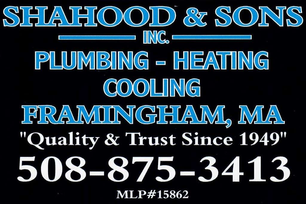 Shahood Plumbing & Heating | 1091 Waverly St, Framingham, MA 01702, USA | Phone: (508) 875-3413