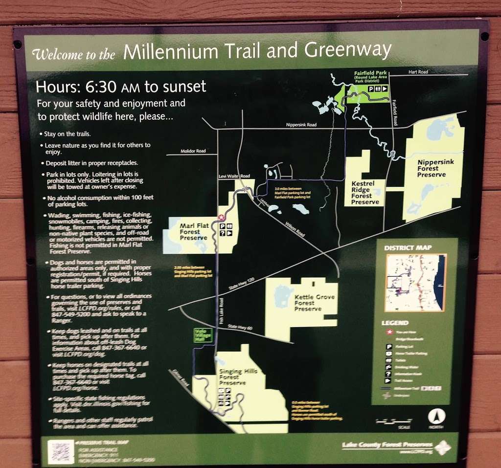 Millennium Trail and Greenway | 1150 W Hawley St, Mundelein, IL 60060, USA | Phone: (847) 367-6640