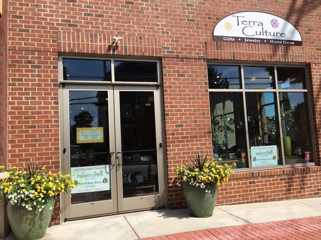 Terra Culture Gifts | 233 E King St #109, Malvern, PA 19355, USA | Phone: (610) 647-4180