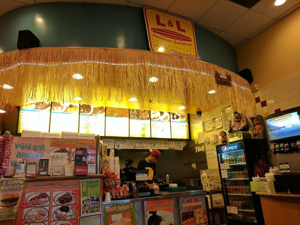 L&L Hawaiian Barbecue | 24223 Crenshaw Blvd ste g, Torrance, CA 90505, USA | Phone: (310) 326-0810