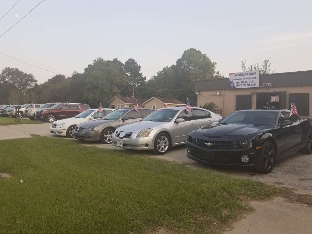 Coleth Auto Sales | 25500 W HWY 6, Alvin, TX 77511, USA | Phone: (832) 561-7447