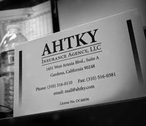 AHTKY Insurance Agency, LLC | 3232, 1451 Artesia Blvd suite a, Gardena, CA 90248, USA | Phone: (310) 516-0110