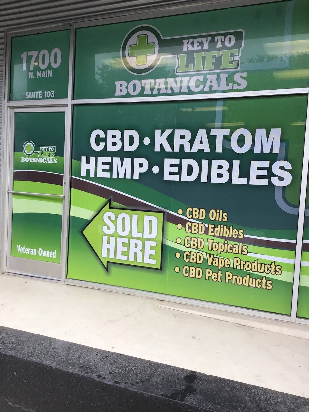 Key to Life Botanicals-CBD Hemp Shop | 1700 N Main Ave #103, San Antonio, TX 78212, USA | Phone: (210) 476-5433