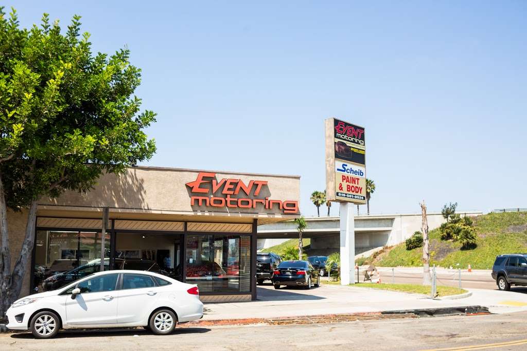 Event Motoring | 4109 Sports Arena Blvd, San Diego, CA 92110, USA | Phone: (619) 223-2221