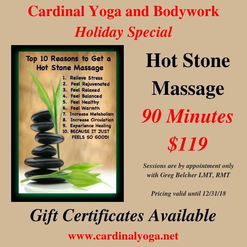 Cardinal Yoga and Bodywork | 345 Union St, Rockland, MA 02370, USA | Phone: (781) 421-6007