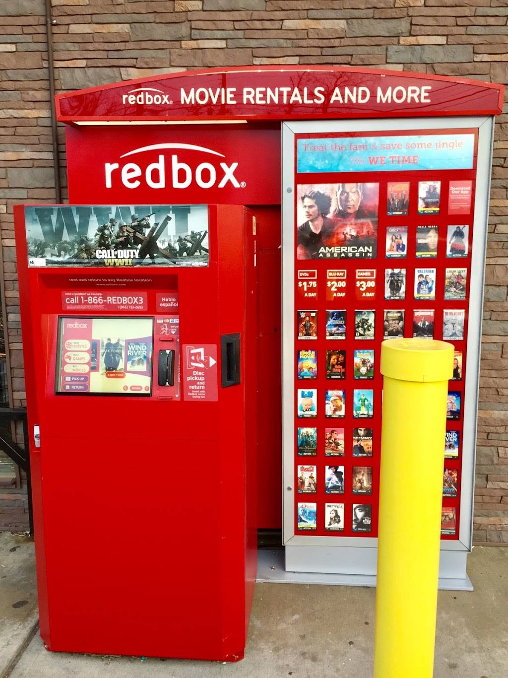 Redbox | 649 Old Clairton Rd, Pleasant Hills, PA 15236, USA | Phone: (866) 733-2693