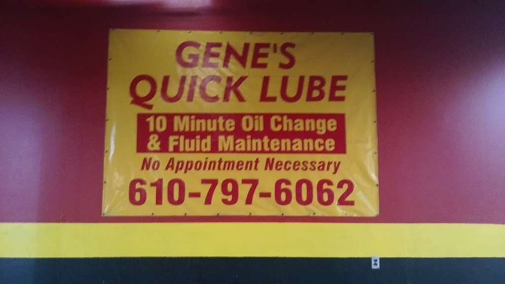 Genes Quick Lube LLC | 1050 S 4th St, Allentown, PA 18103, USA | Phone: (610) 797-6062