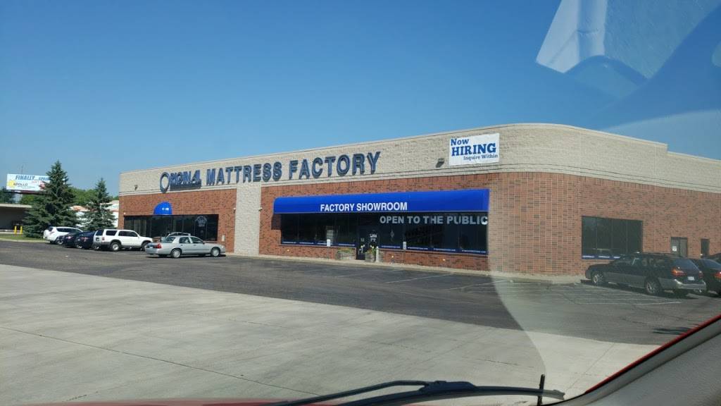 The Original Mattress Factory | 1261 East State Hwy 36 Service Rd, Maplewood, MN 55109, USA | Phone: (651) 482-9338