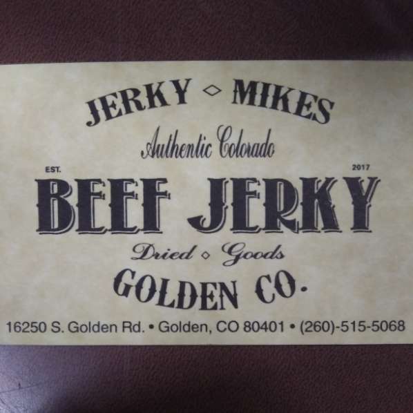Jerkymikes-authentic colorado beef jerky | 16250 S Golden Rd, Golden, CO 80401, USA | Phone: (303) 264-8845