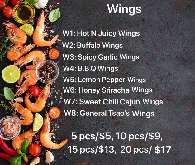 KAKACHI Juicy Shrimp n Wings | 1250 Seminole Blvd suite 5, Largo, FL 33770, USA | Phone: (727) 335-5777