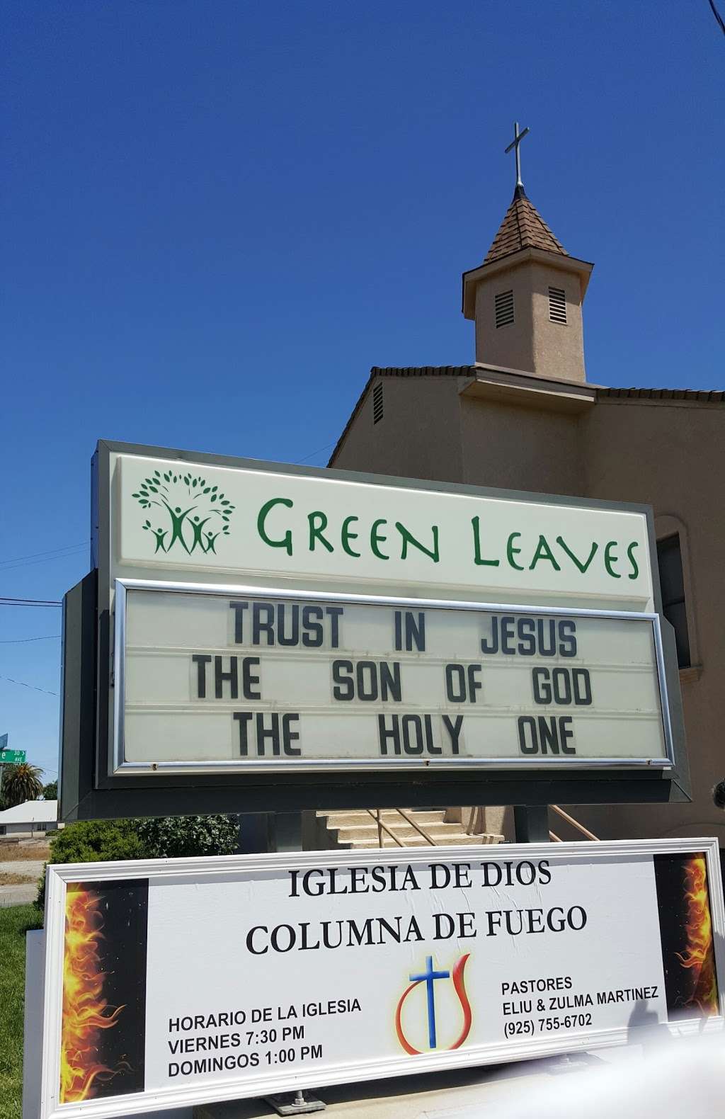 Green Leaves Church of God | 5400 Main St, Oakley, CA 94561, USA | Phone: (925) 759-5468