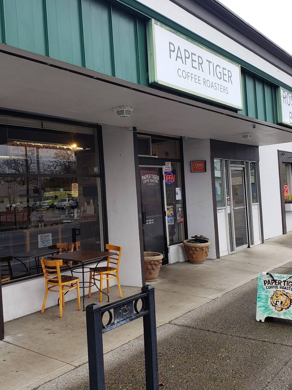 Paper Tiger Coffee Roasters | 703 Grand Blvd, Vancouver, WA 98661, USA | Phone: (360) 553-7900