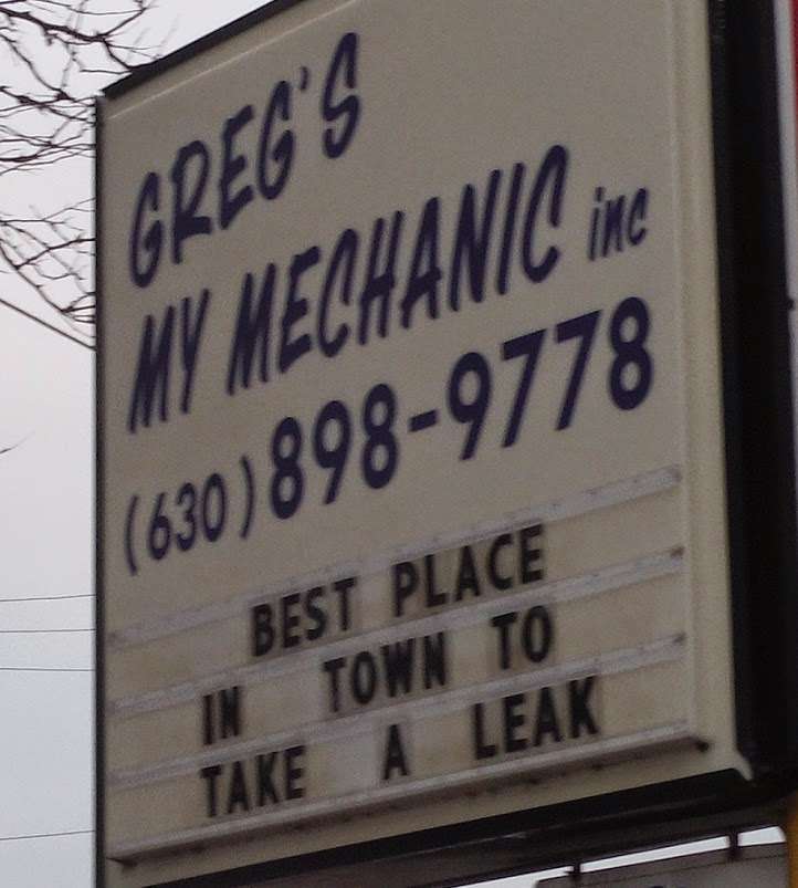 Gregs My Mechanic Inc | 1325 E New York St, Aurora, IL 60505 | Phone: (630) 898-9778