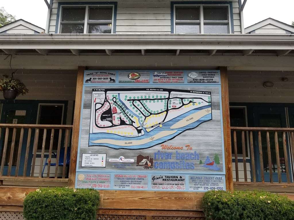 River Beach Campsites | 378 U.S. 6, Milford, PA 18337, USA | Phone: (570) 296-7421