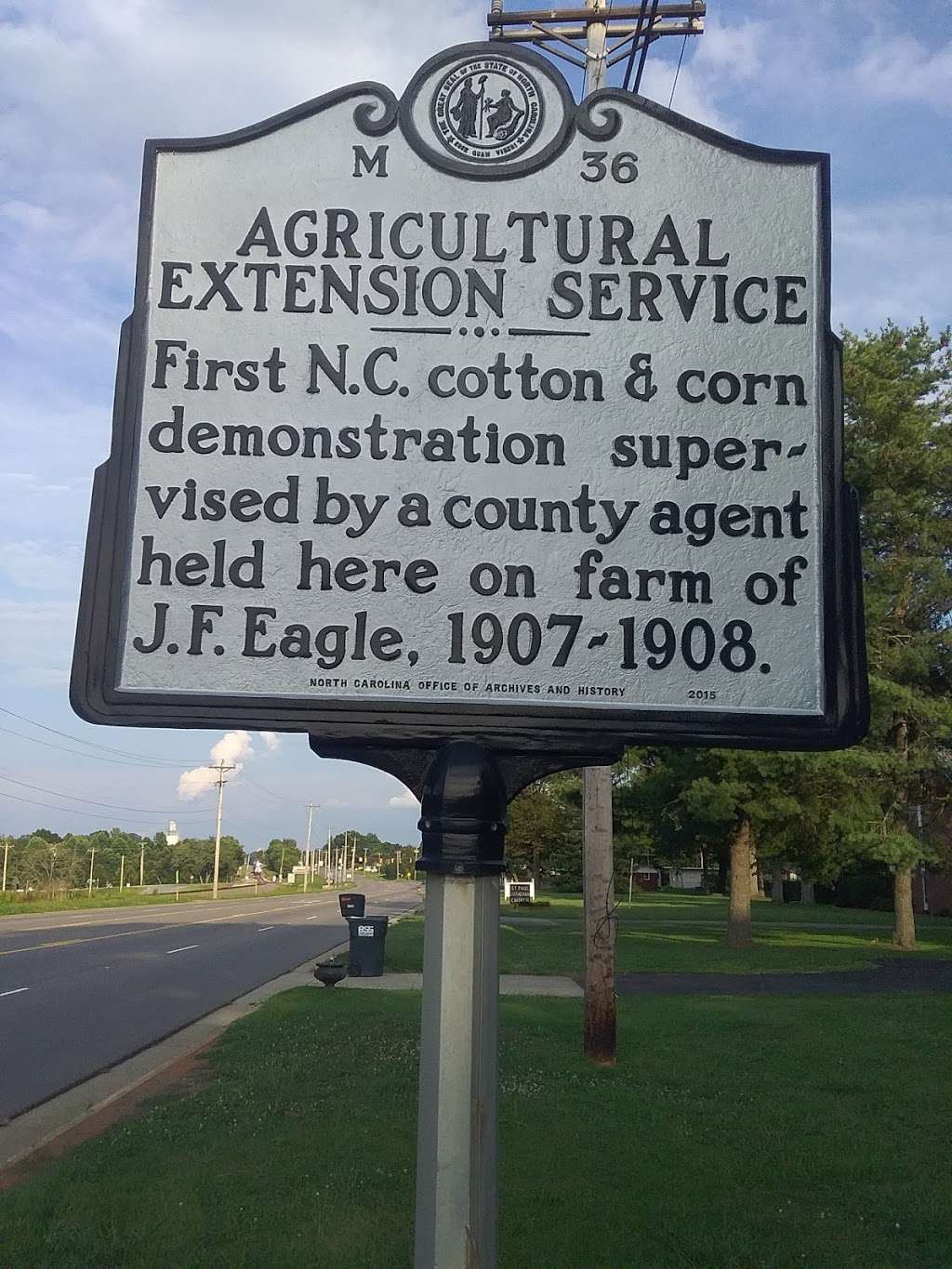 Agricultural Extension Service historic marker | Keller Rd, Statesville, NC 28677, USA