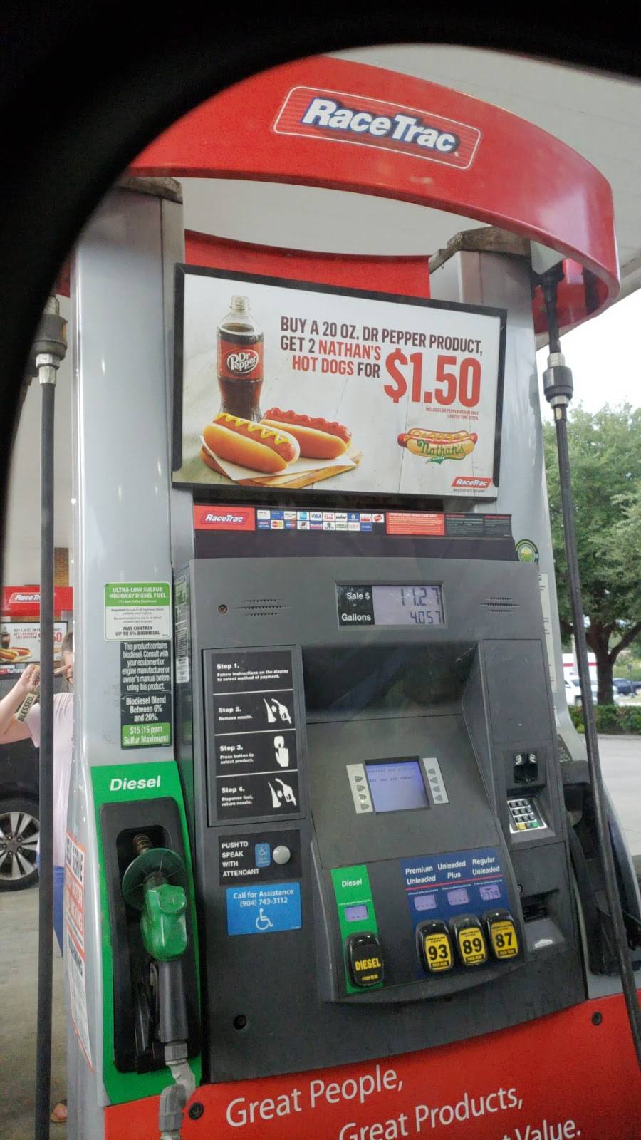 RaceTrac | 8240 Merrill Rd, Jacksonville, FL 32277, USA | Phone: (904) 743-3112