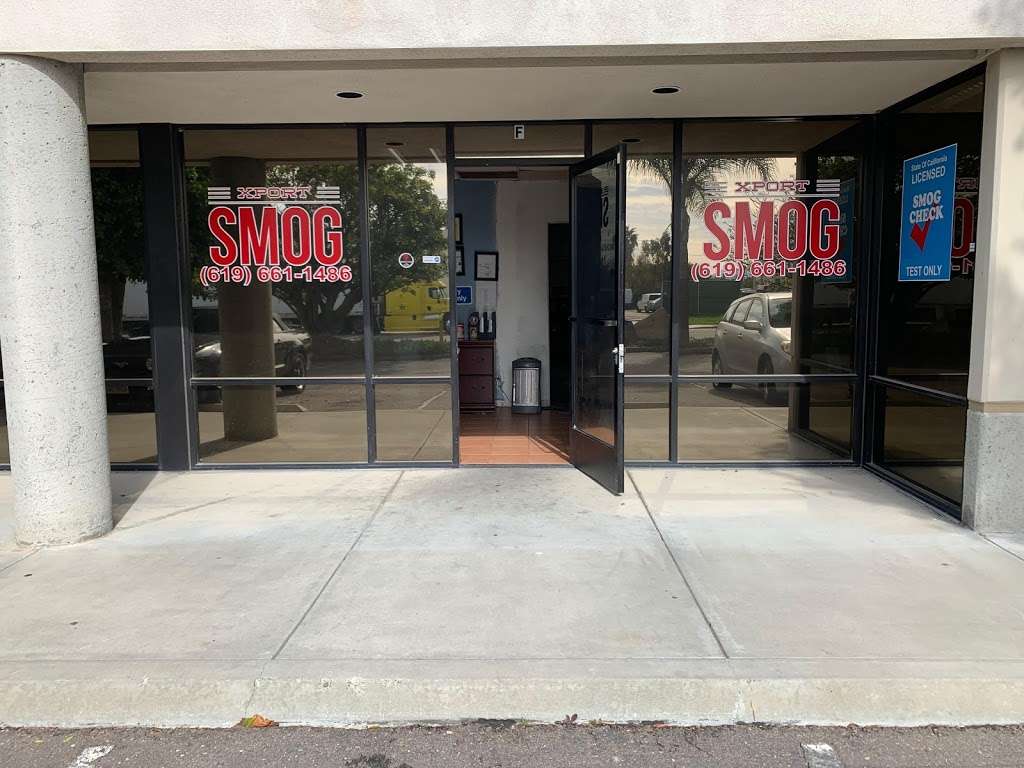 Xport Smog | 1641 Pacific Rim Ct Ste F, San Diego, CA 92154, USA | Phone: (619) 661-1486