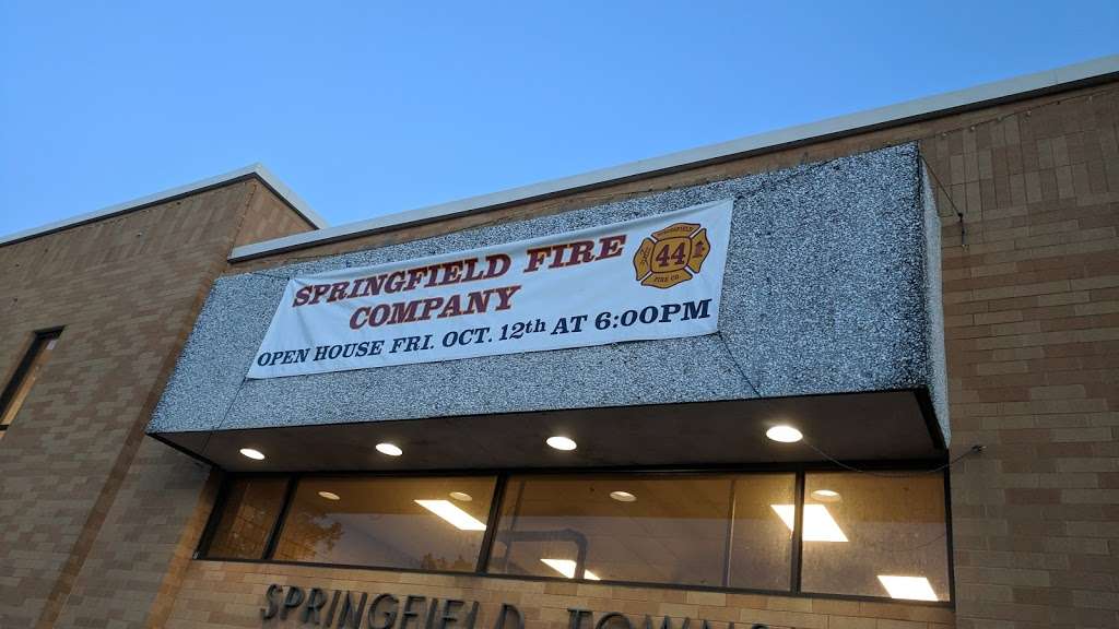 Springfield Fire Co | 217 Saxer Ave, Springfield, PA 19064, USA | Phone: (610) 544-0260