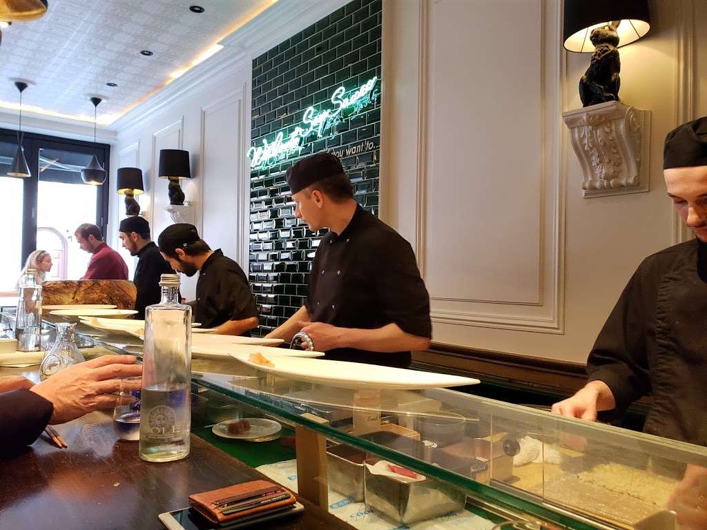 Yashin Sushi | 1A Argyll Rd, Kensington, London W8 7DB, UK | Phone: 020 7938 1536