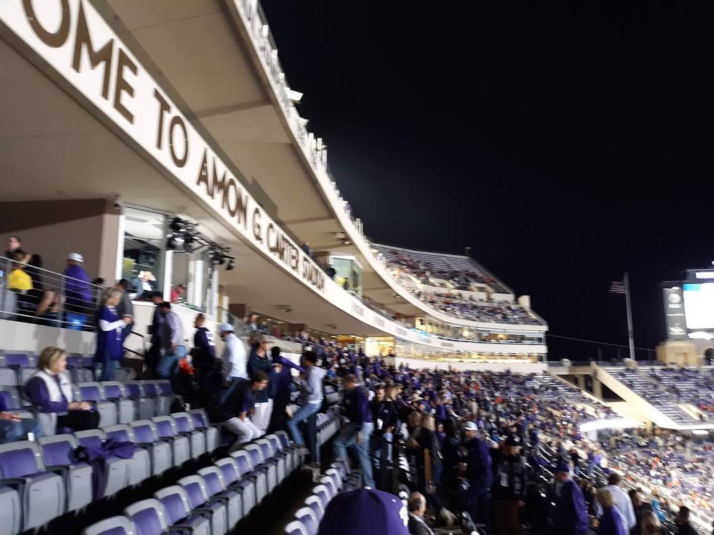 Amon G. Carter Stadium | 2850 Stadium Dr, Fort Worth, TX 76109 | Phone: (817) 257-3764