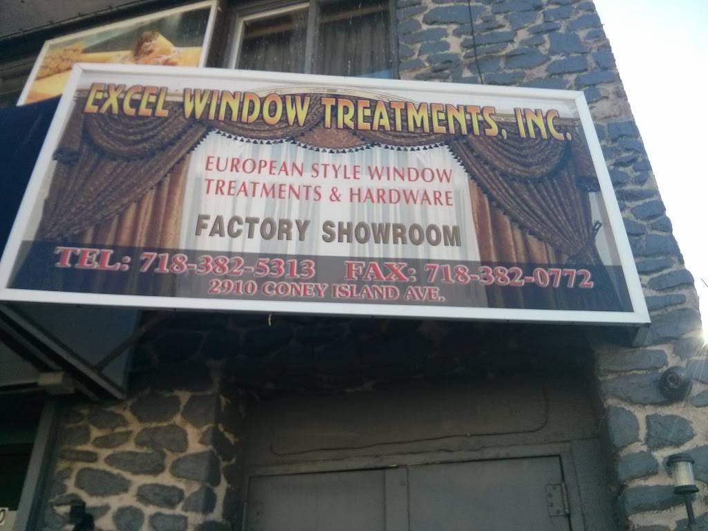 Excel Window Treatment Inc | 2910 Coney Island Ave, Brooklyn, NY 11235, USA | Phone: (718) 382-5313