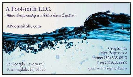 A POOLSMITH LLC | 65 Georgia Tavern Rd, Farmingdale, NJ 07727, USA | Phone: (732) 535-0918