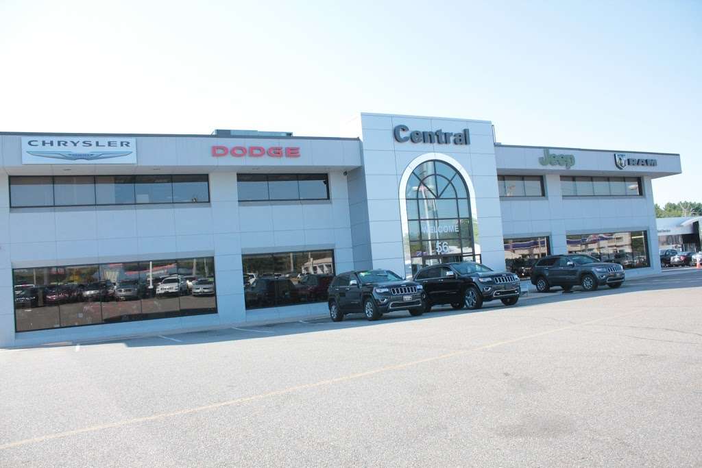 Central Chrysler Jeep Dodge RAM Fiat of Norwood | 56 Boston-Providence Turnpike, Norwood, MA 02062, USA | Phone: (781) 762-2200