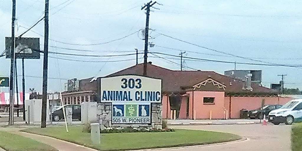 303 Animal Clinic | 505 W Pioneer Pkwy, Grand Prairie, TX 75051, USA | Phone: (972) 263-3600