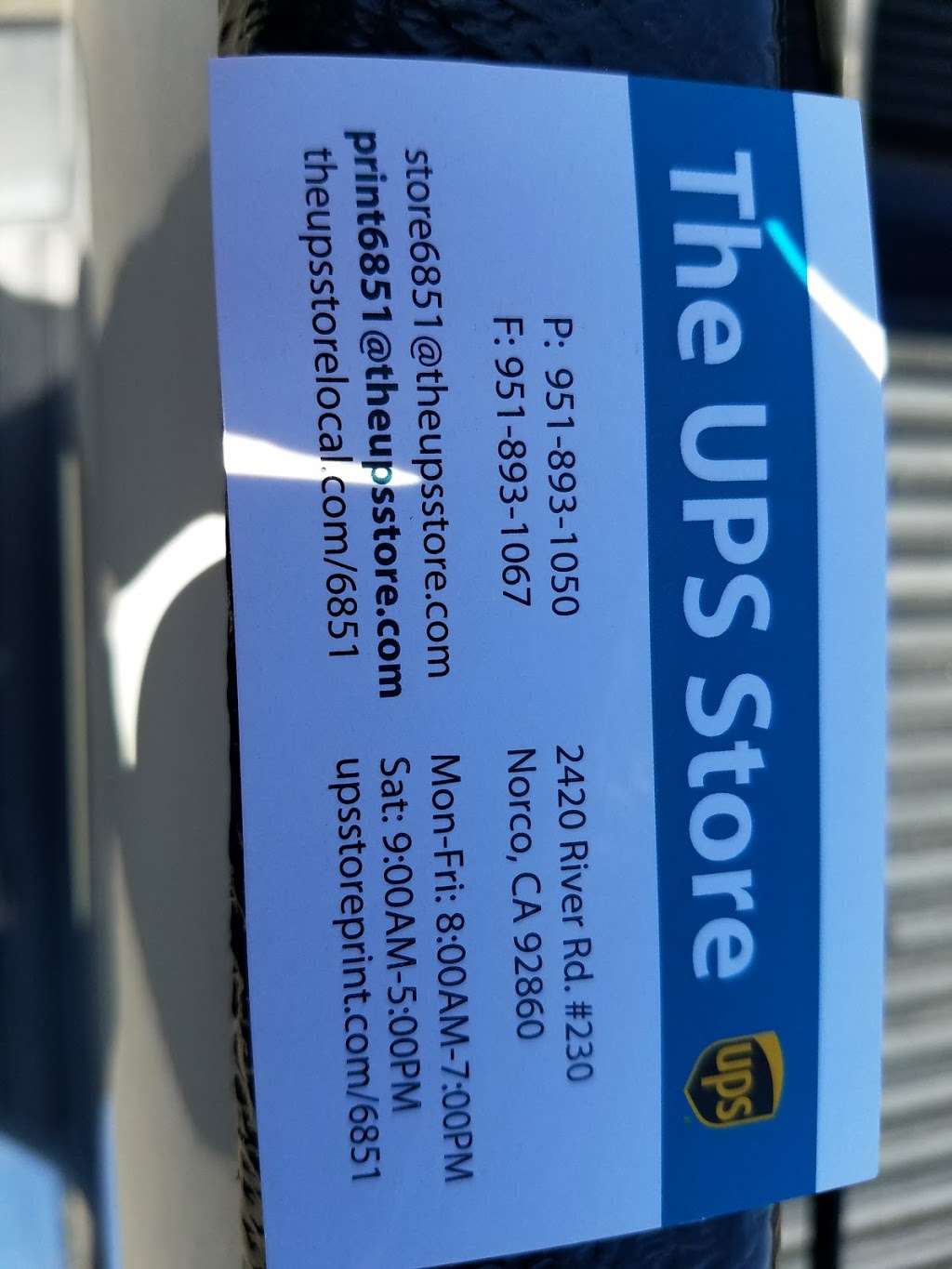 The UPS Store | 2420 River Rd Ste 230, Norco, CA 92860 | Phone: (951) 893-1050