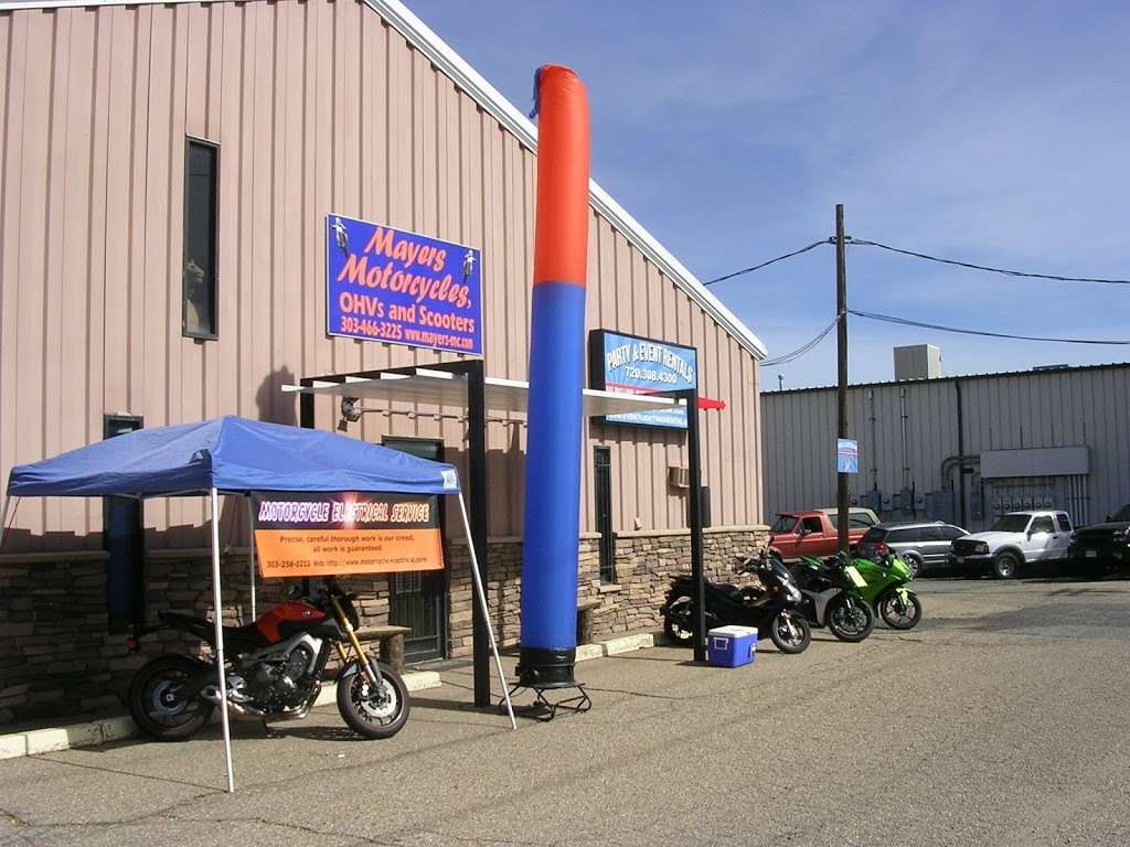 Mayers Motorcycles, OHVs and Scooters | 2795 Industrial Ln, Broomfield, CO 80020, USA | Phone: (303) 466-3225