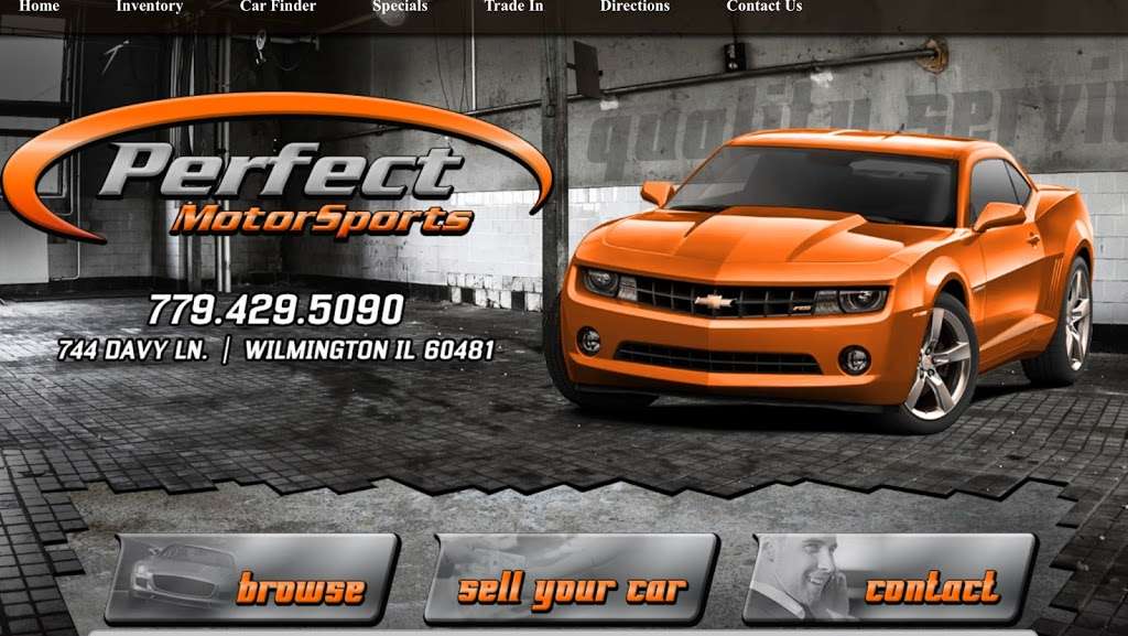 Perfect Motorsports | 744 Davy Ln, Wilmington, IL 60481 | Phone: (779) 429-5090