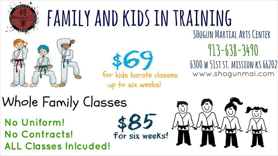 Shogun Martial Arts Center International Inc. | 6300 W 51st St, Mission, KS 66202 | Phone: (913) 638-3490