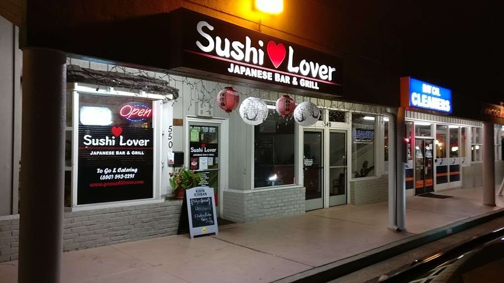 Sushi Lover | 550 Masonic Way, Belmont, CA 94002, USA | Phone: (650) 593-2291