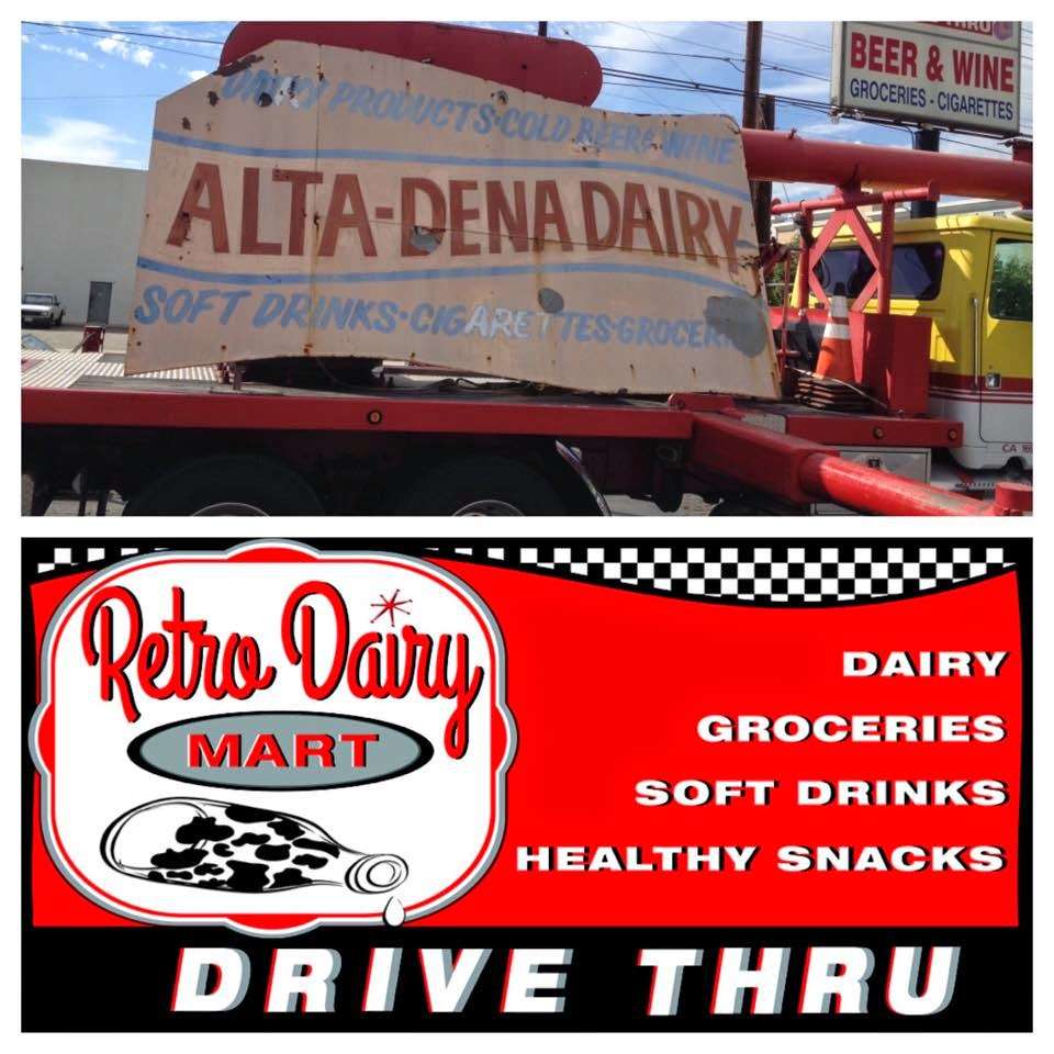 Retro Dairy Mart | 4420 W Magnolia Blvd, Burbank, CA 91505, USA | Phone: (818) 859-7065